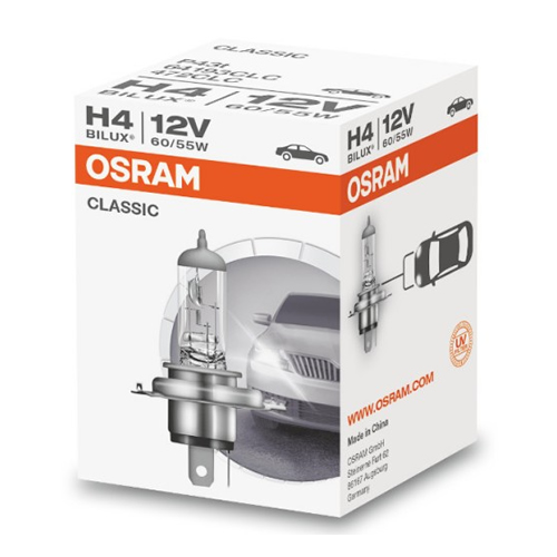 12V 60/55W H4 Bulbs Class