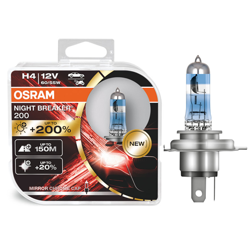 12V 60/55W H4 Bulbs NIGHT