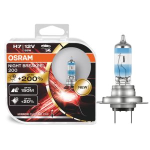 12V 55W H7 Bulbs NIGHTBRE