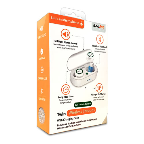 Gadjet Wireless Twin Earb