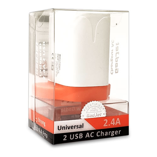 Gadjet Charger 2-USB AC W