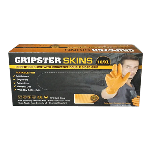 Gripster Orange Gloves Me