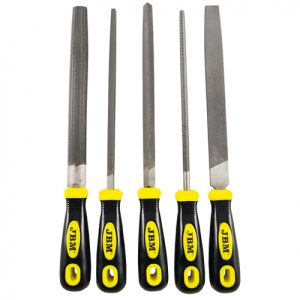Set Of 5 Steel Files