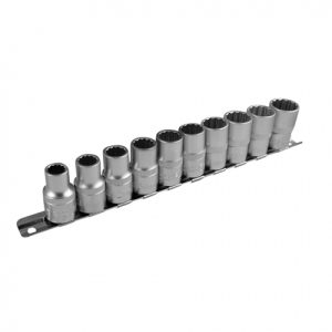 Bit Socket Set 1/2" 12 Po