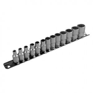 Bit Socket Set 1/4" 12 Po
