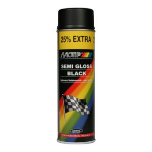 Motip Satin Black Paint 5