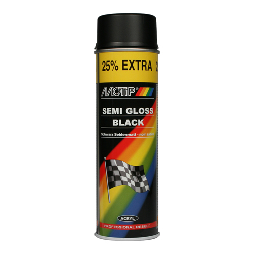 Motip Satin Black Paint 5