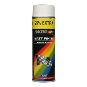 Motip Matt White Spray Pa