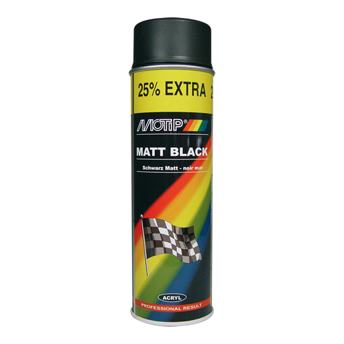 Motip Matt Black Spray Pa