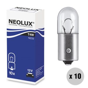 12V 4W BA9S Side & Tail B