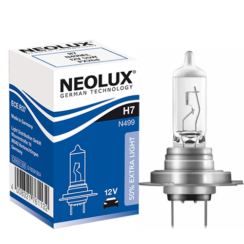 12V 55W H7 Bulbs Halogen