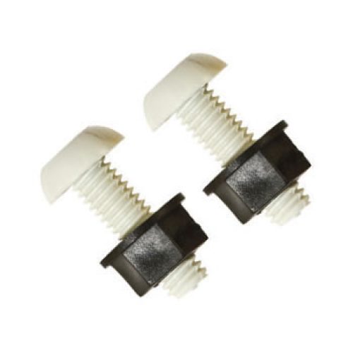 Number Plate Screw/Nut Wh