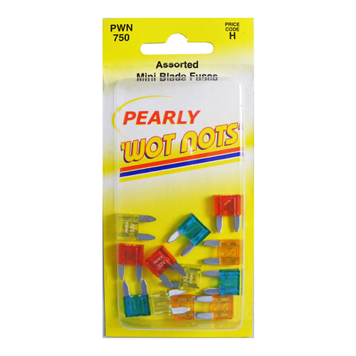 Assorted Mini Blade Fuses