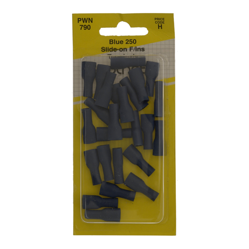 Blue 250 Slide-On F/Ins T