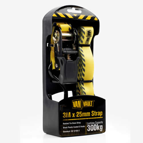 Ratchet Strap 3m x 25mm V